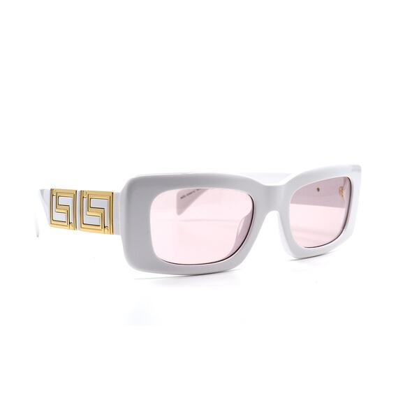 VERSACE VE4444U 314/5 WHITE PINK AUTHENTIC SUNGLASSES - Picture 2 of 13